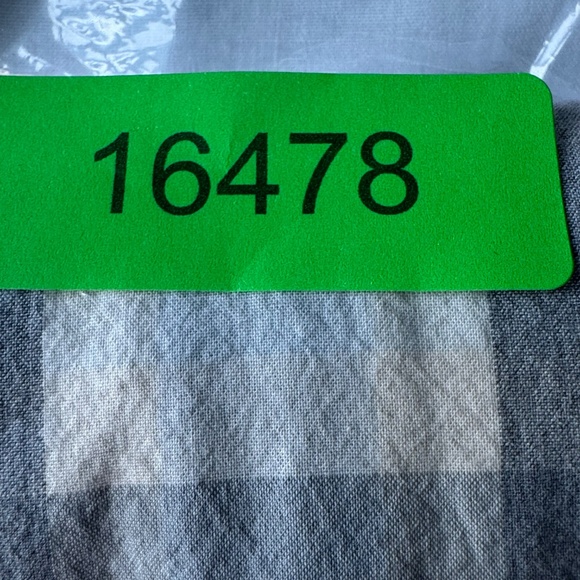 J. Crew Mercantile Flex Men's Button Up Long Sleeve Shirt Gray Check Plaid Large - Picture 14 of 14